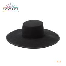 $19.9 - 2022 Shine Hats Vintage Wholesale Two Tone Red Bottom Adults Ladies Wool Wide Brim Women Panama Felt Fedora Hats