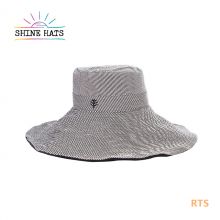 Summer Caps For Sun Custom Wholesale Big Brim Ribbon Straw Hats For Sunshade Uv Protection