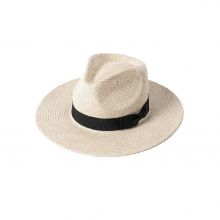  Panama Grass Jazz Top Black Bow Beach Straw Hats