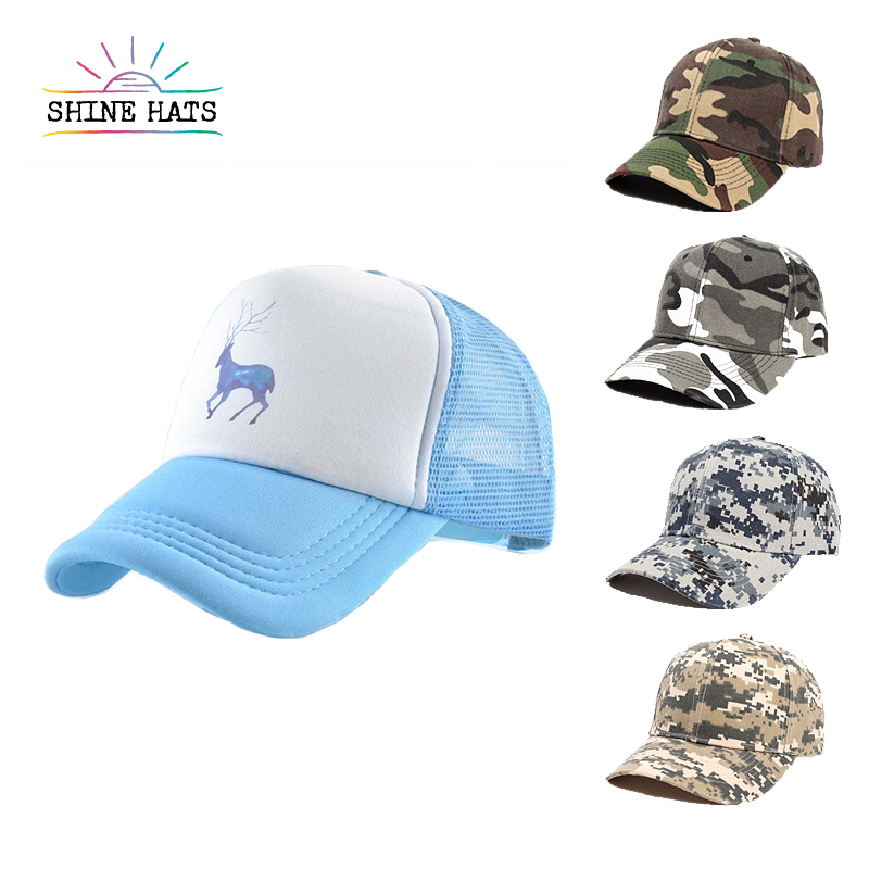 Shinehats OEM Wholesale Casquette Snapbacks 5 Panel Golf Mens Embroidery Customize Logo Nylon Distressed Dad Hat Ponytail Caps