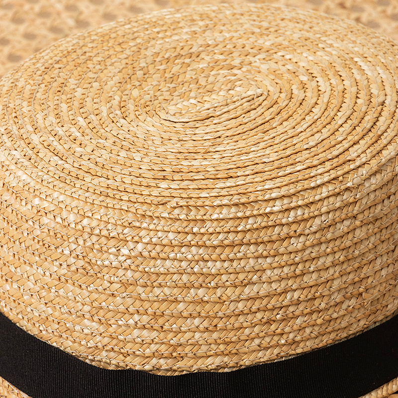 29.9＄ - Shinehats 2022 Summer Beach Exclusive Design Hollow Wheat Natural Rattan Braided Wide Brim Women Straw Hat