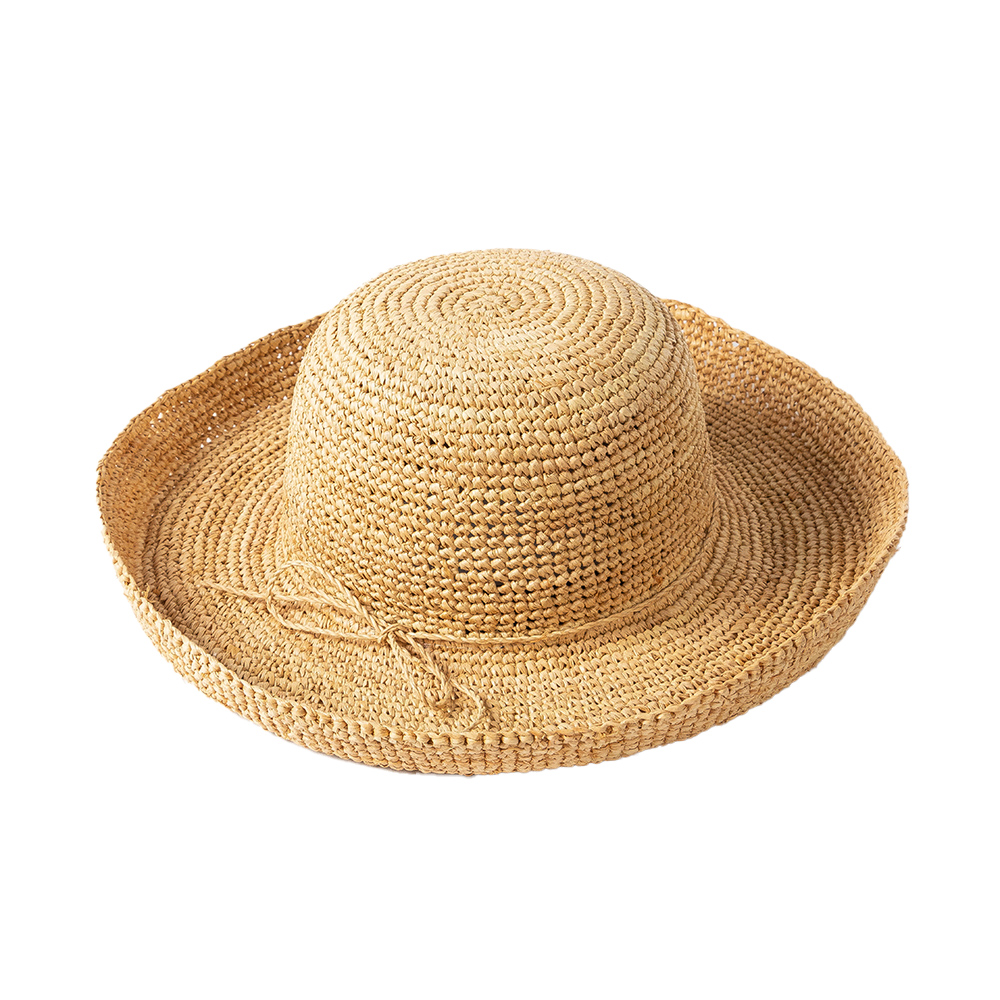 $11.5 - 2022 Shine Hats Vintage Fashion Vacation Delicate Crochet Raffia Hollow Dome Straw Hat